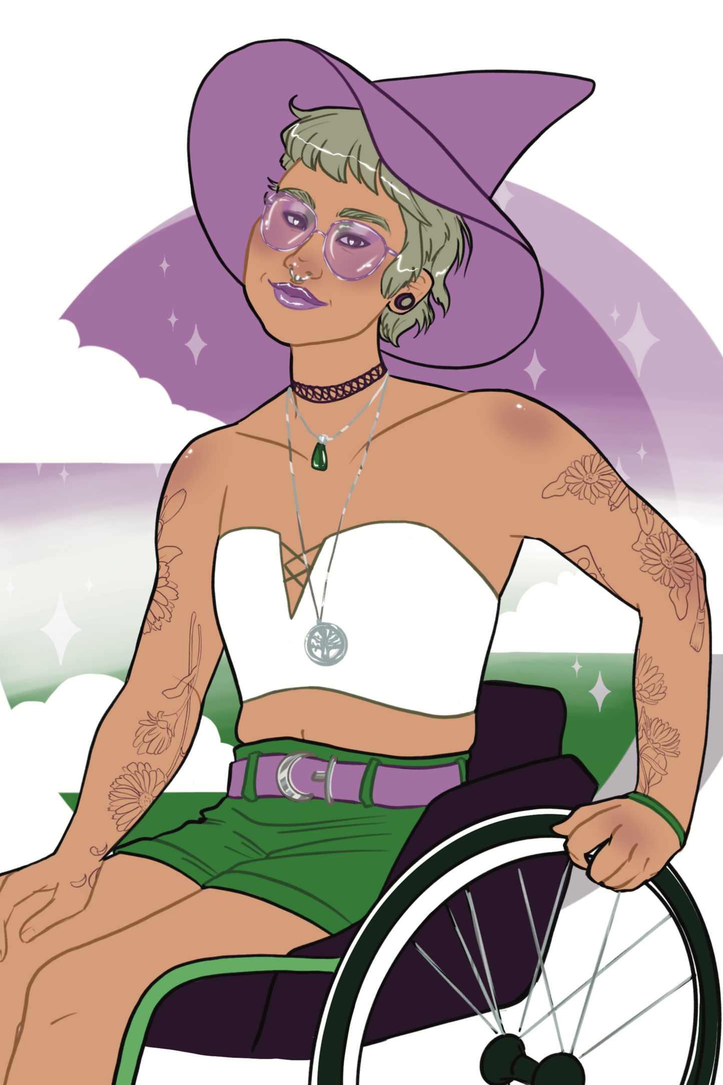 half body custom portrait