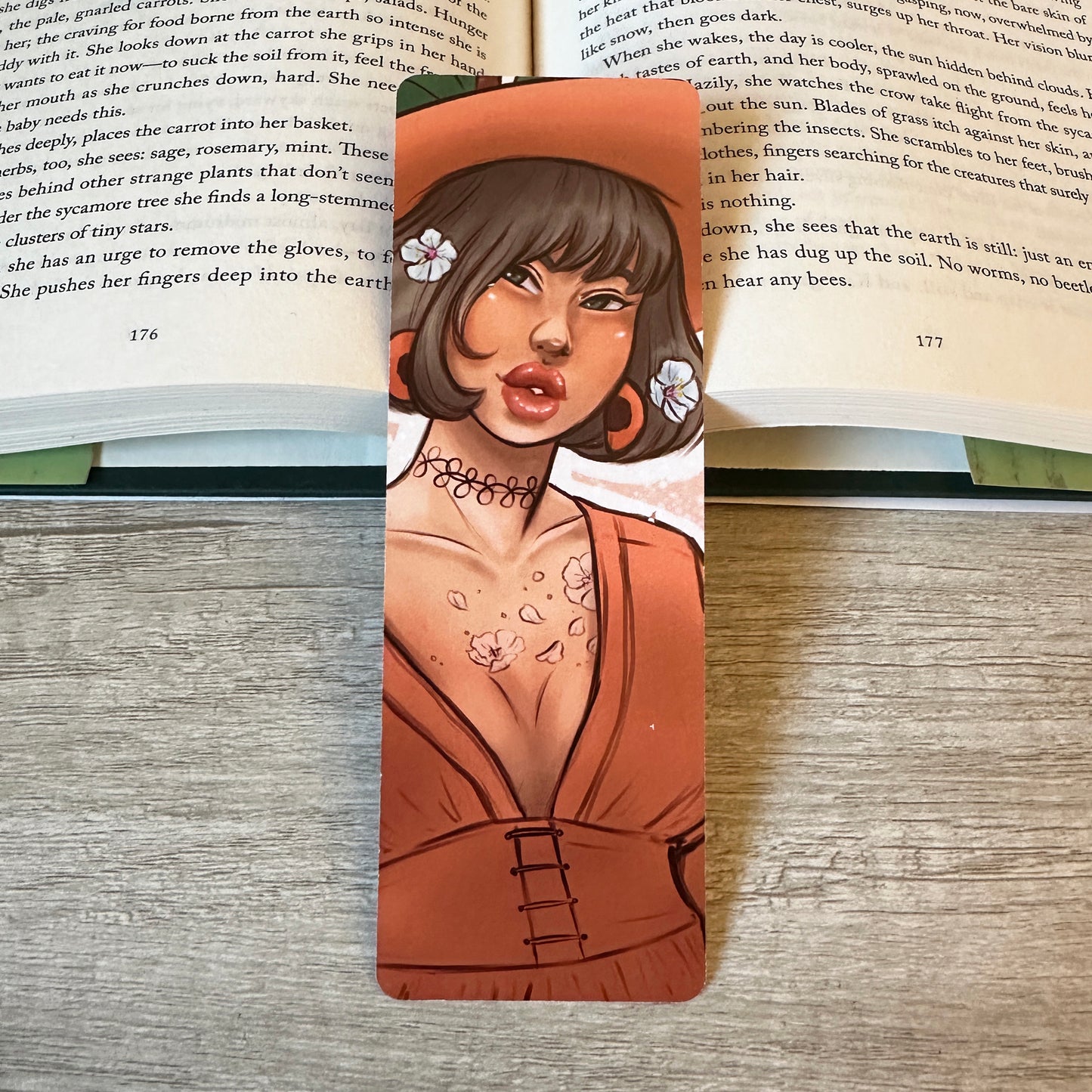 apricot witch bookmark