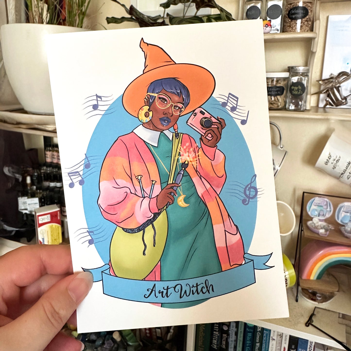 Art Witch Art Print - 8x10" and 5x7"