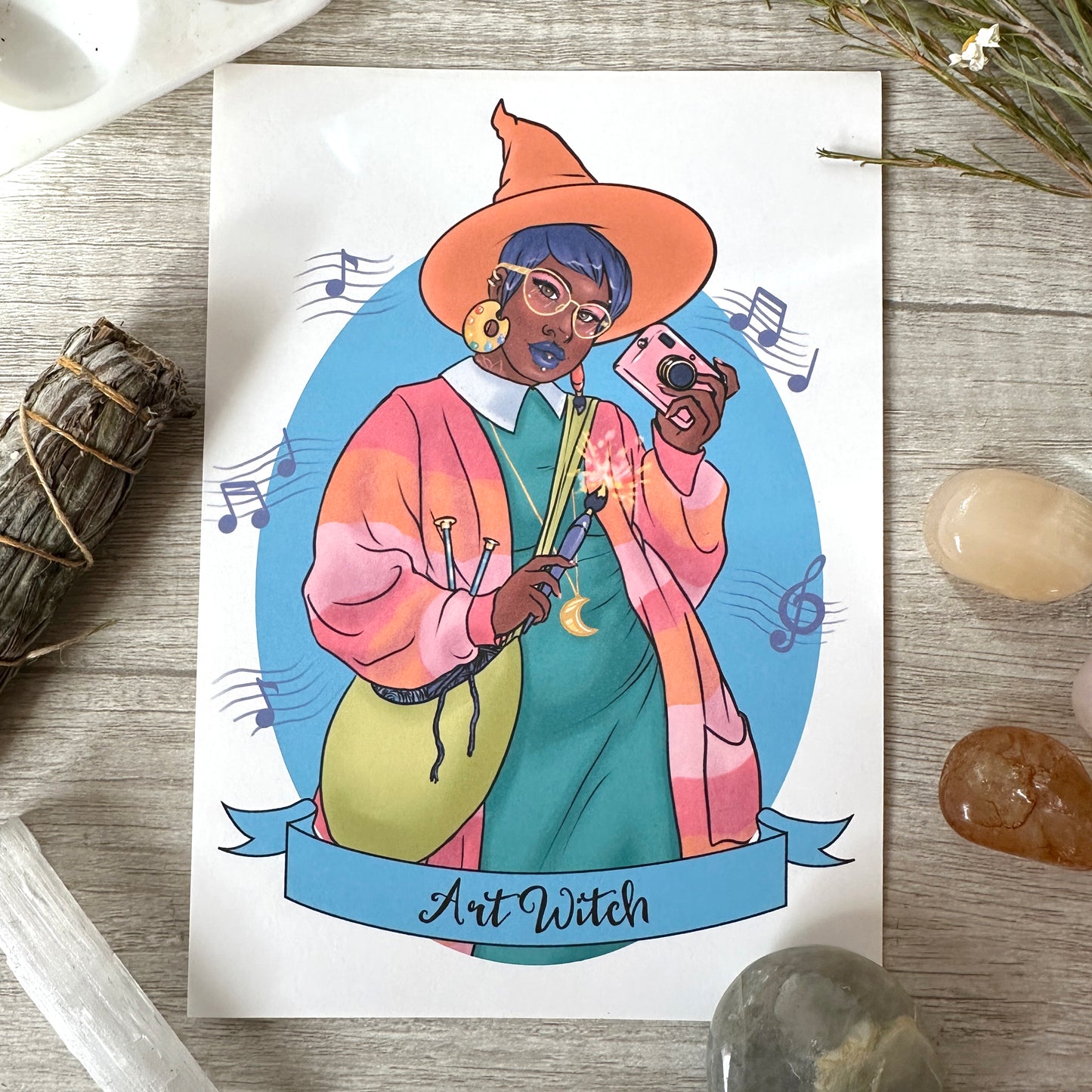 Art Witch Art Print - 8x10" and 5x7"