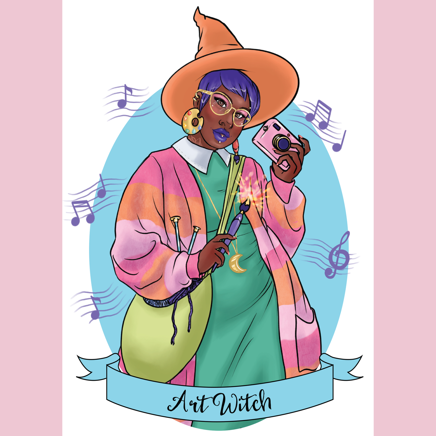Art Witch Art Print - 8x10" and 5x7"