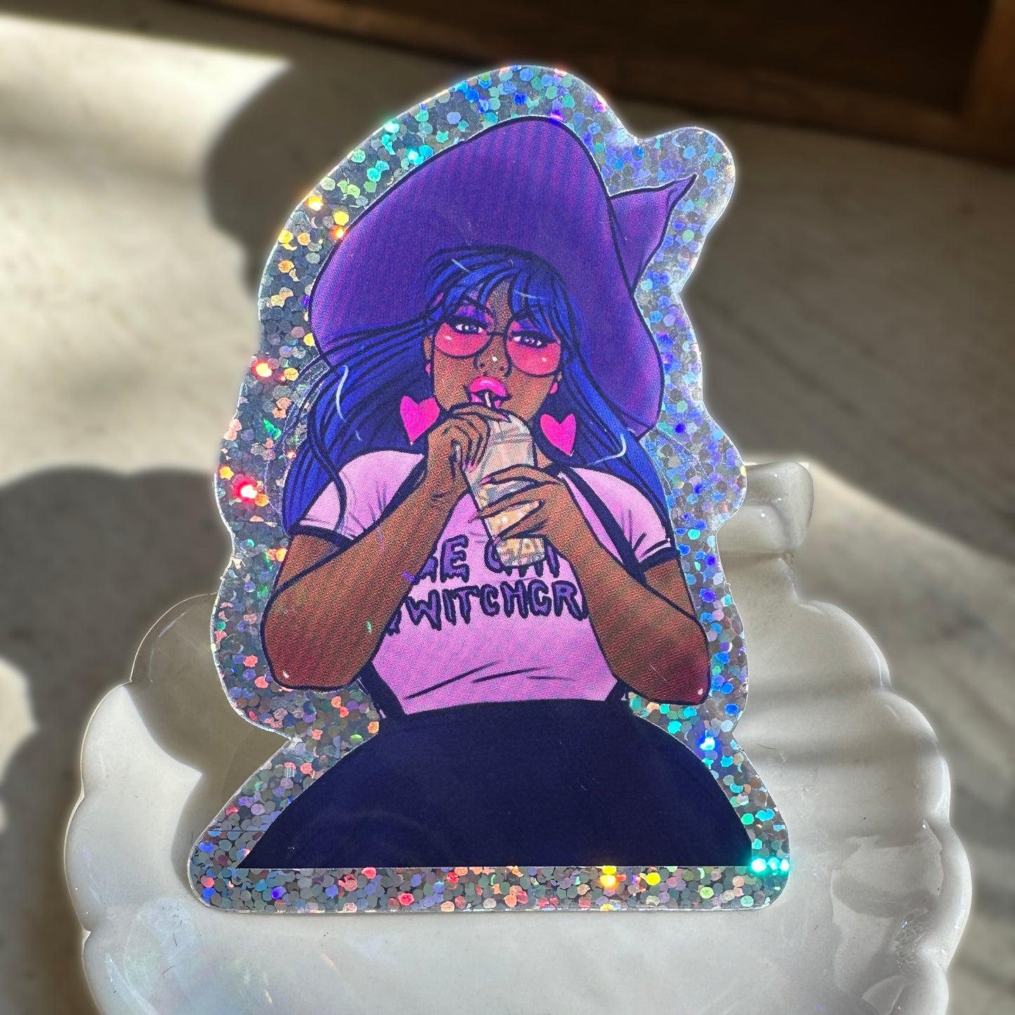 be gay do witchcraft vinyl sticker