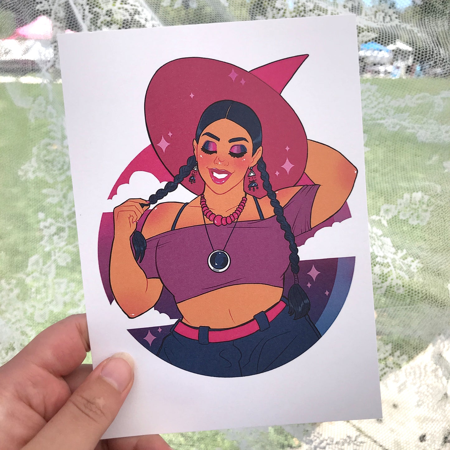 Bisexual Pride Art Print - 8x10" and 5x7"