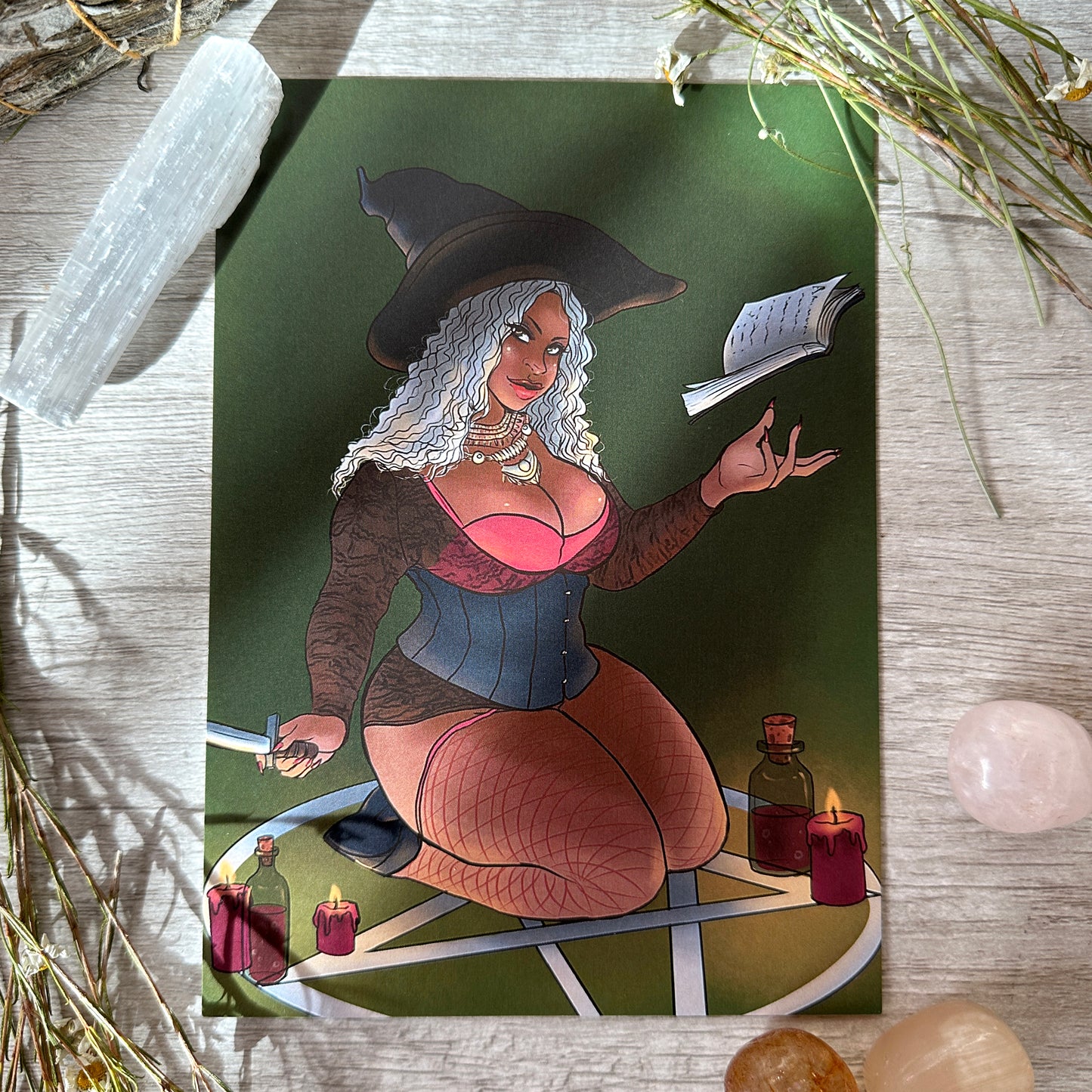 Casting Witch Art Print - 8x10" and 5x7"