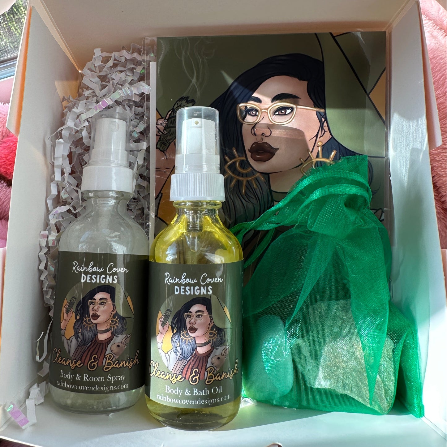 Cleanse and Banish Spell Kit