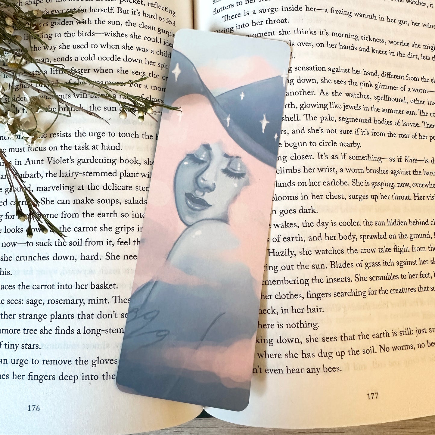dreamy cloud witch bookmark