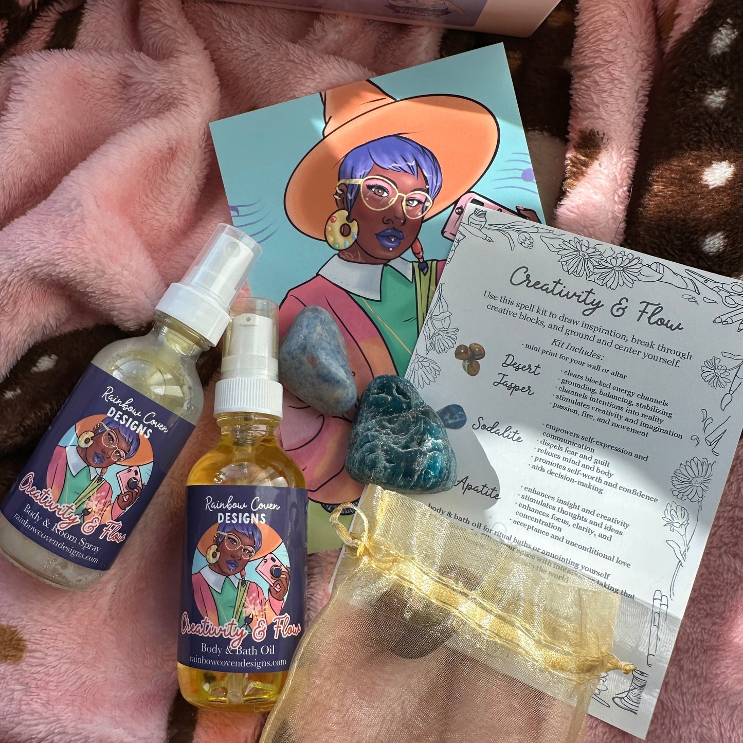 Creativity and Flow Spell Kit