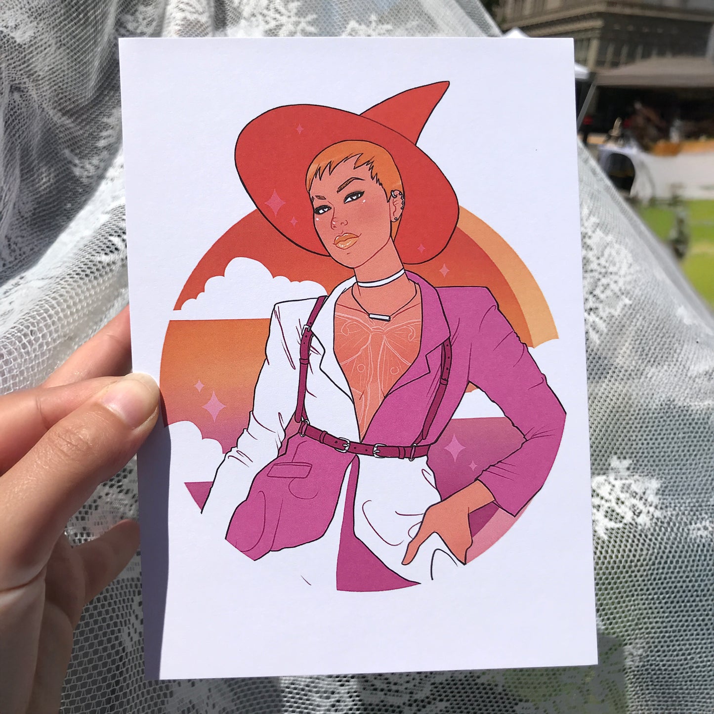 Lesbian Pride Art Print - 8x10" and 5x7"