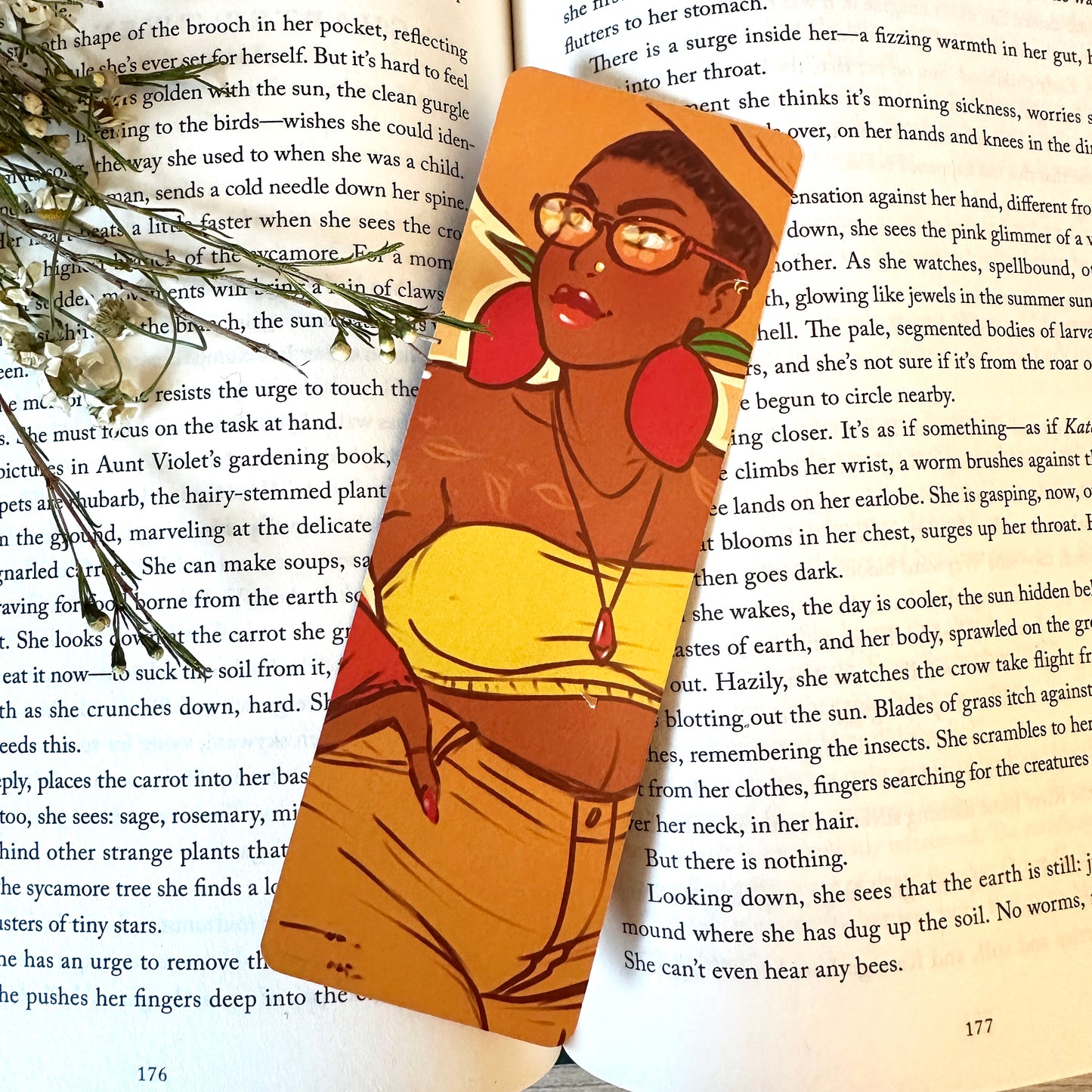 mango witch bookmark