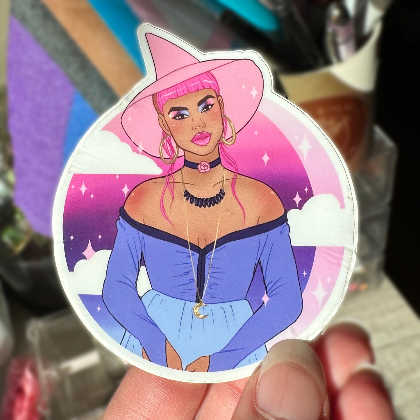 omnisexual pride vinyl sticker