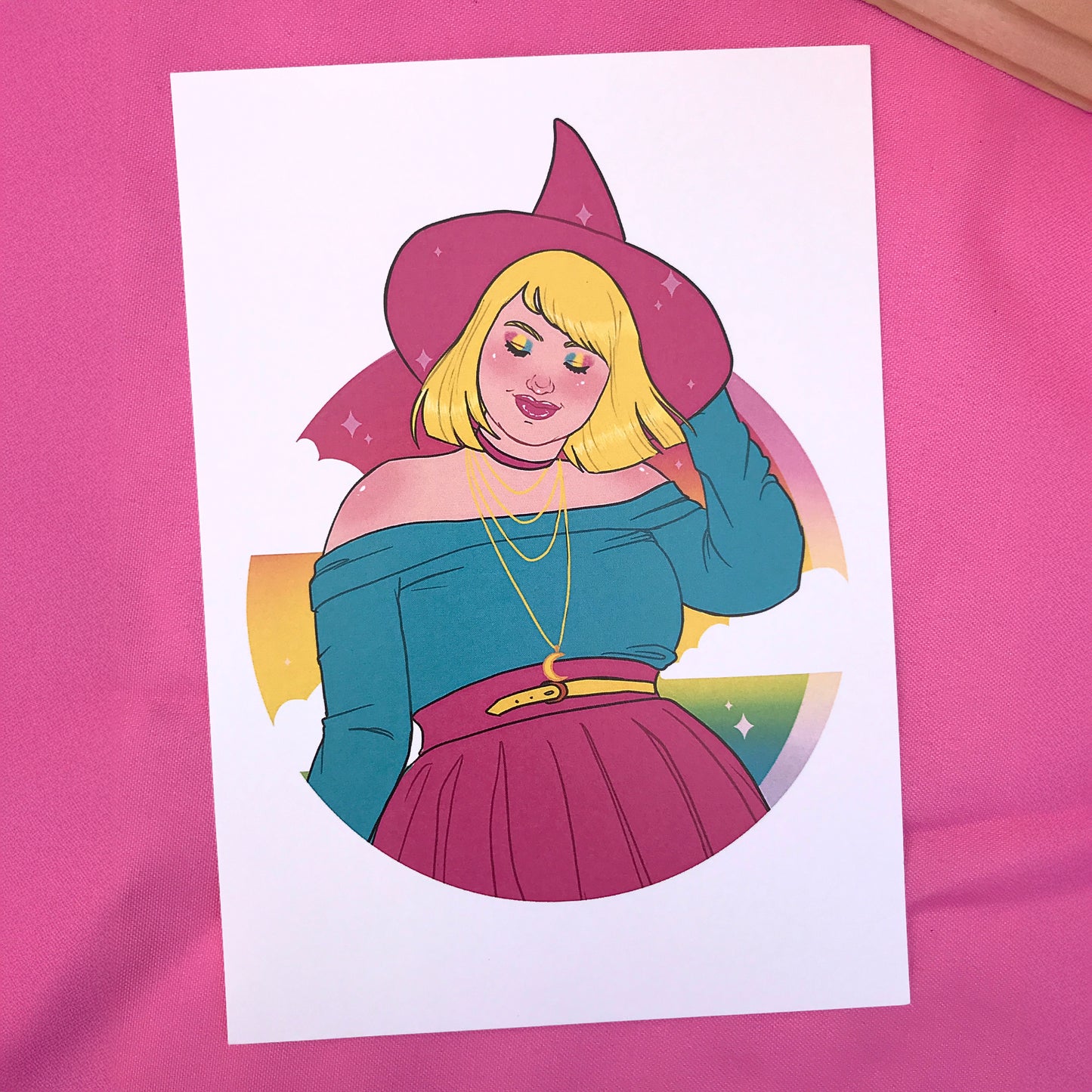 Pansexual Pride Art Print - 8x10" and 5x7"