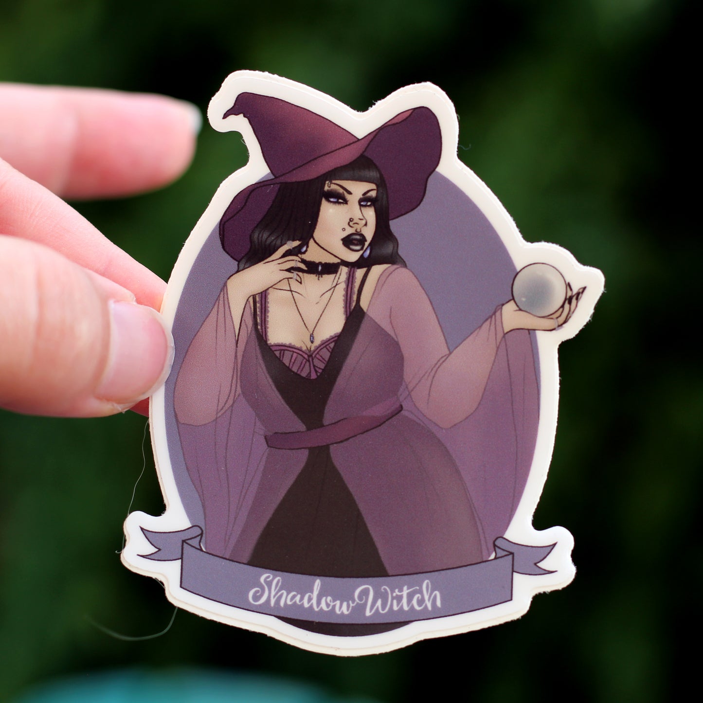 Shadow Witch vinyl sticker