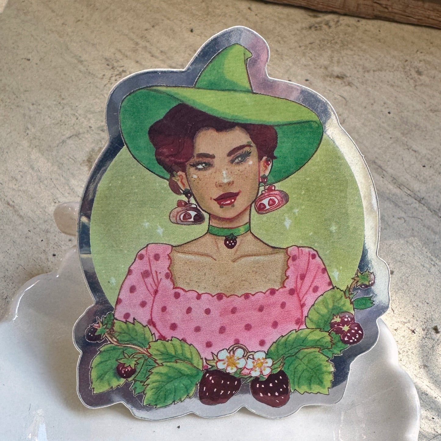 bakery witches vinyl stickers