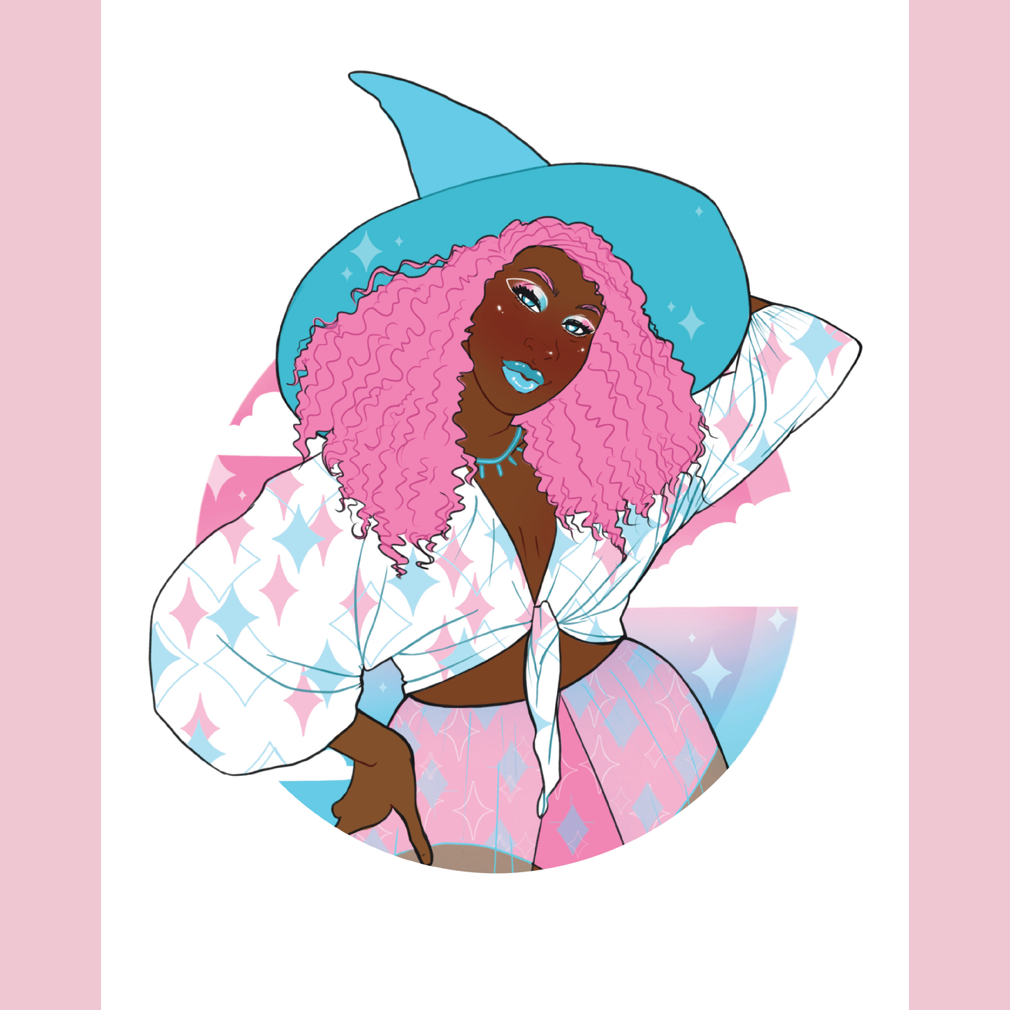 Trans Pride Art Print - 8x10" and 5x7"