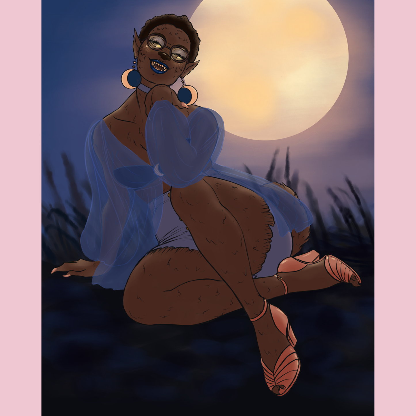 full body custom portrait