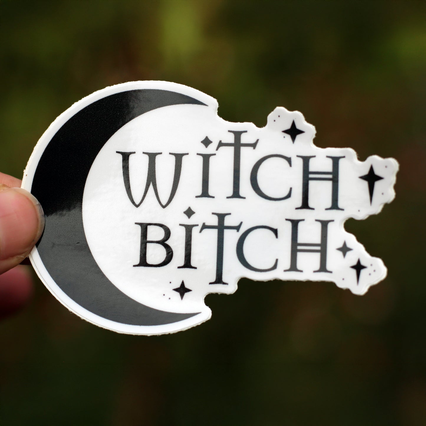 witch bitch vinyl sticker