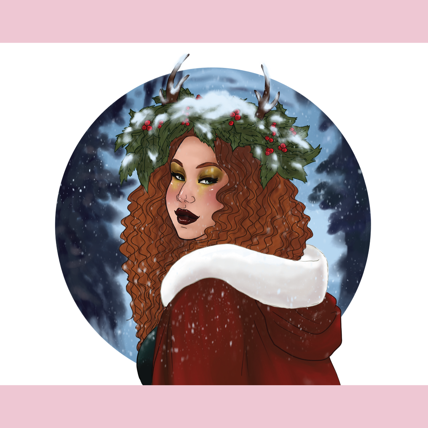 Yule Witch Art Print - 8x10" and 5x7"