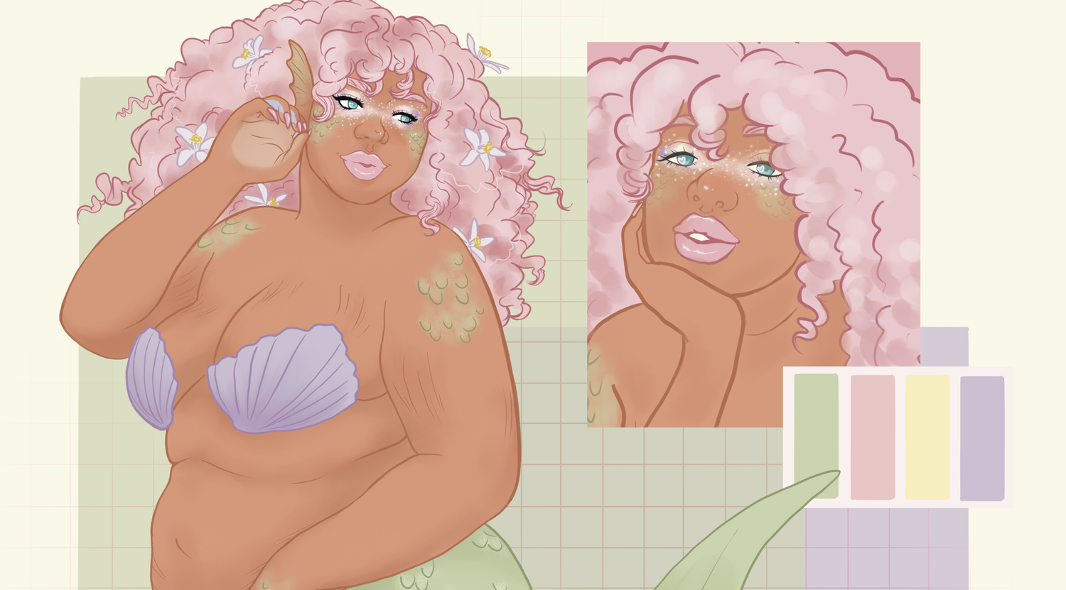 Spring Mermaid