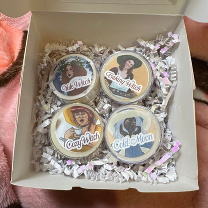 Winter Witch Tealight Candle Sampler Box