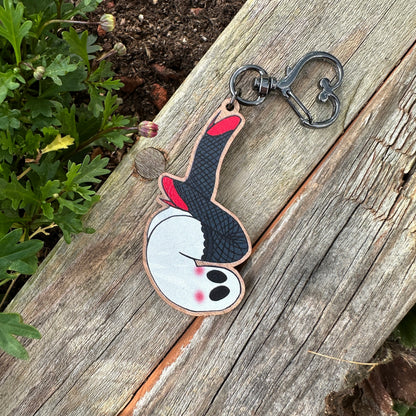 sexy Fresno Nightcrawler keychain