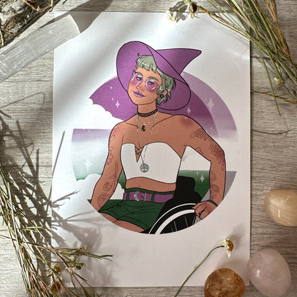 Genderqueer Pride Art Print - 8x10" and 5x7"