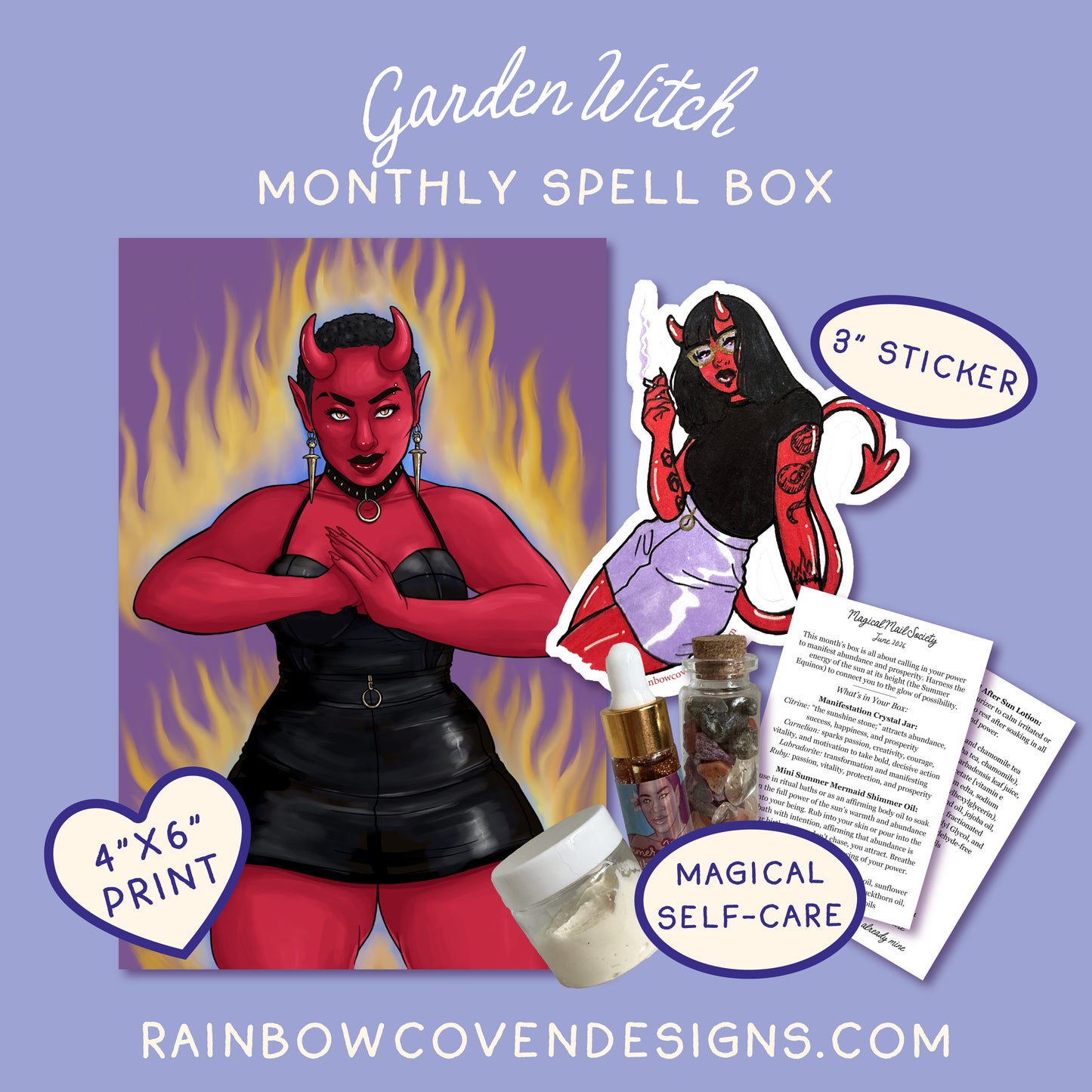 ✨ Magical Mail Society ✨ Rainbow Coven Delivered Monthly