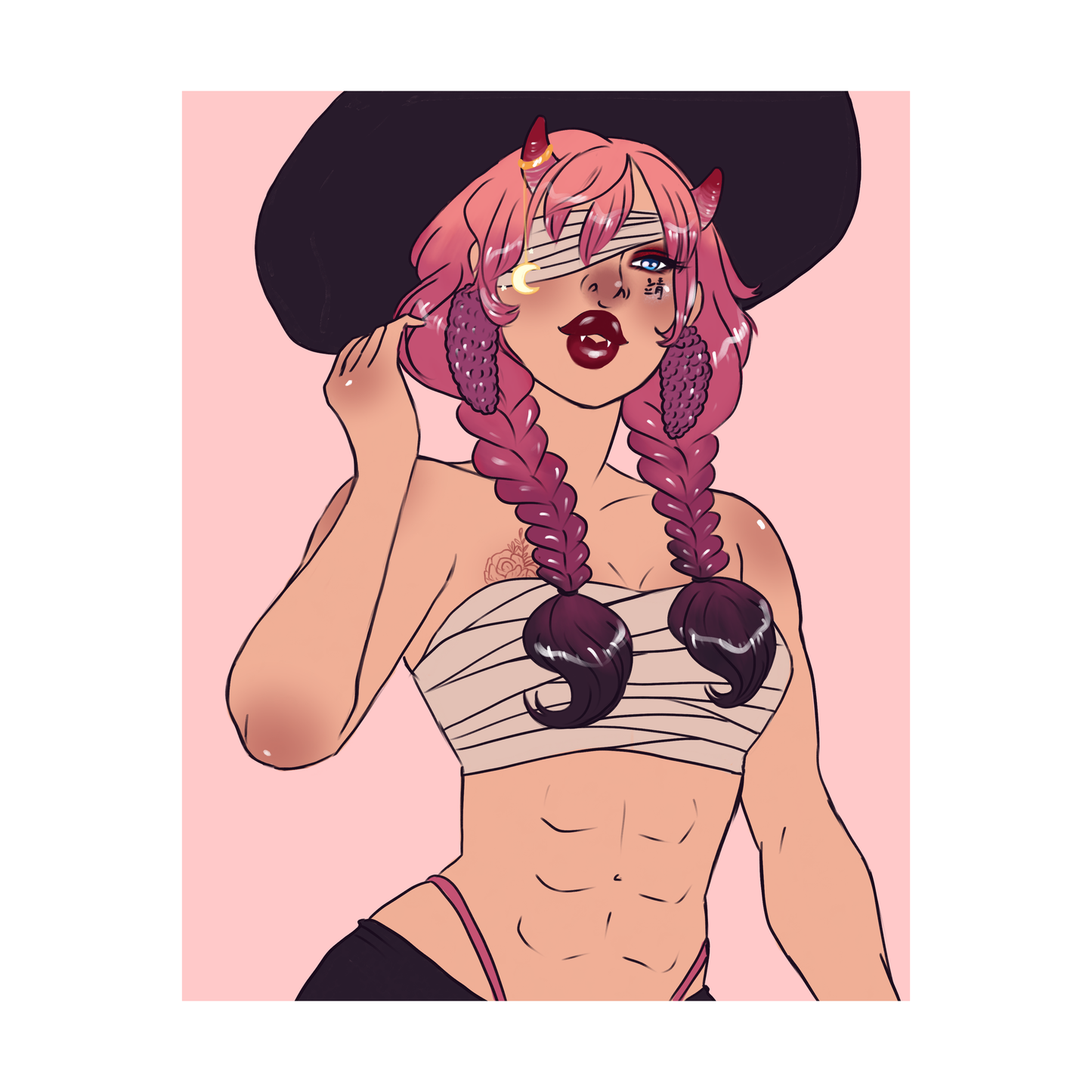 🫐 Mulberry Witch Art Print- 8x10" and 5x7"