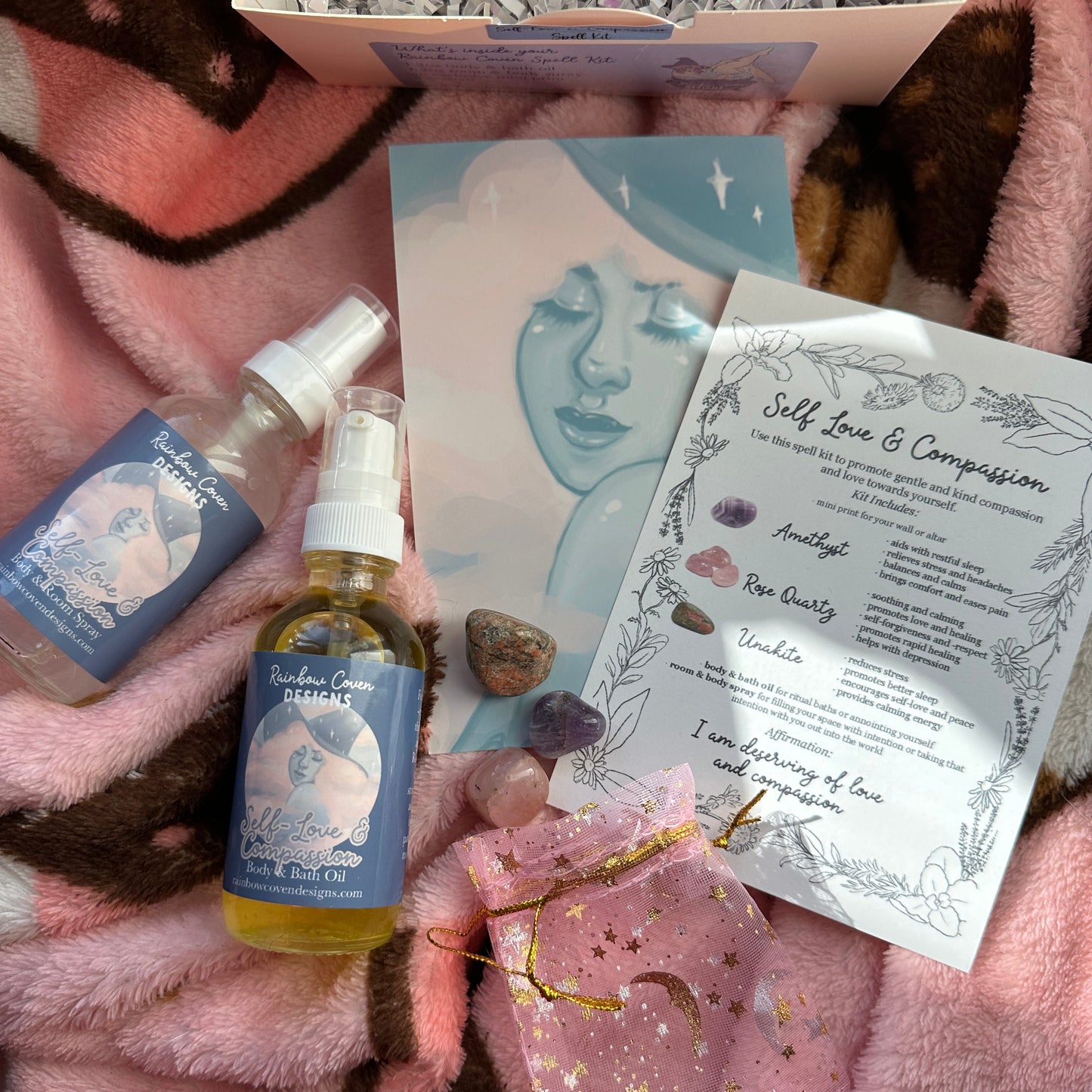 Self Love and Compassion Spell Kit