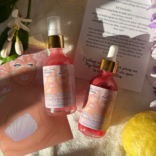 Spring Mermaid Intention Kit